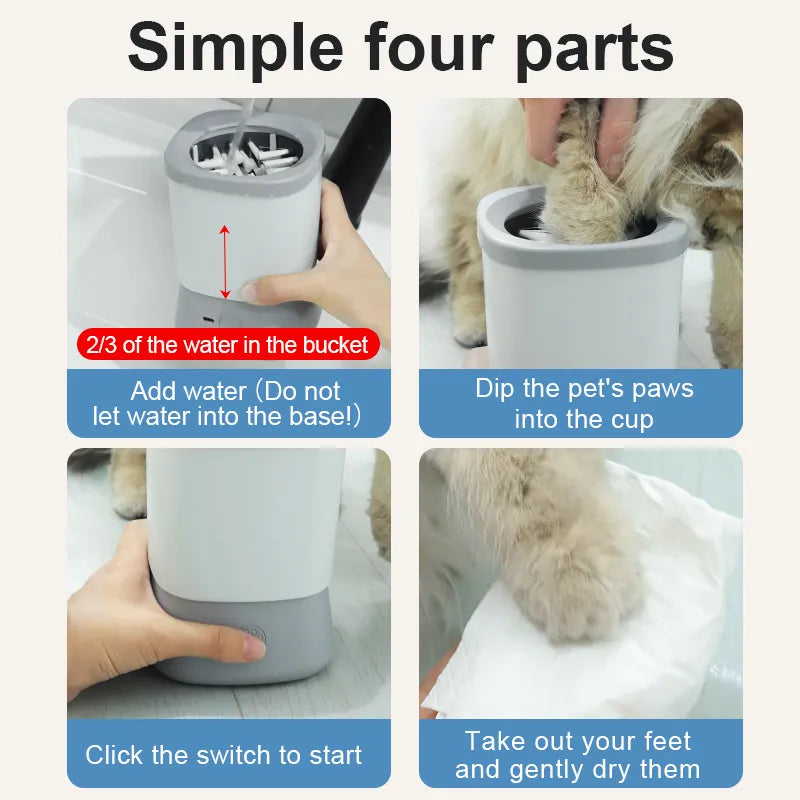Electric Pet Paw Cleaner